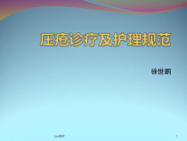 压疮诊疗及护理规范-课件