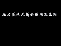 压力蒸汽灭菌的使用及监测演示文稿医学课件