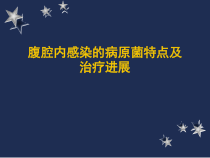 严重腹腔感染治疗进展课件