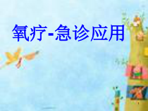氧疗-急诊应用小讲课医学课件