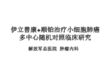 伊立替康顺铂治疗课件