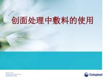 医学创面处理中敷料的使用培训课件