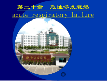 医学二十一急性呼吸衰竭课件