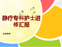 医学静疗专科护士进修汇报培训课件