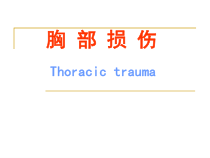 医学课件气胸血胸