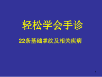 医学课件-轻松学会手诊课件