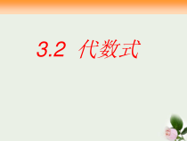 《3.2 代数式》PPT课件1-七年级上册数学苏科版