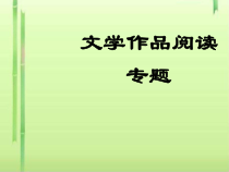 高考复习文学作品阅读专题1课件