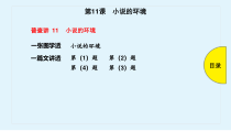 高考语文全国版一轮全考点普查教学课件小说的环境