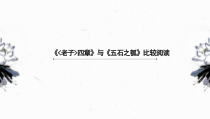 新高考新课件选择性必修上册老子四章与五石之瓠课件