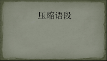 语段压缩课件新高考山东语文一轮复习