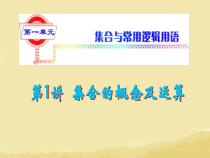 高考数学一轮总复习第1讲集合的概念及运算课件理-