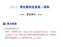 高考数学总复习等比数列及其前n项和课件