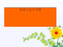 说明文复习专题-课件共34张