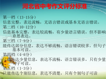 中考英语作文指导教学课件共46张