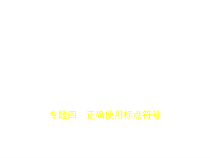 专题四-正确使用标点符号试题部分课件