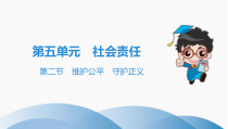 2020年中考道德与法治一轮总复习维护公平守护正义课件