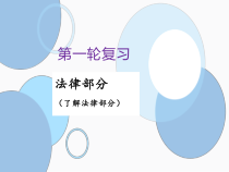 2020中考道德和法治专题复习法律课件