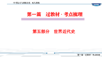 部编版历史中考世界近代史考点梳理课件
