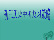 初三历史中考复习策略.ppt课件