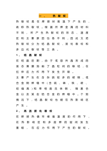 焊工培训资料：常见的几类焊接裂纹
