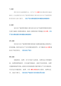 安全人必须记住的22个时间节点详解