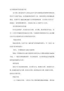 安全鞋的种类及性能介绍