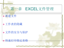 EXCEL财务会计与日常管理知识分析应用课件