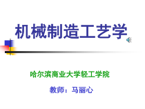 机械制造工艺学(精度)