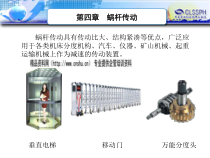 机械基础之蜗杆传动