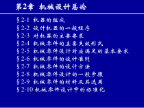 机械设计总论