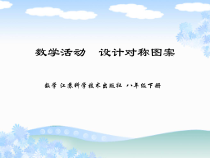 《数学活动 设计对称图案》PPT课件4-八年级下册数学苏科版