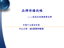 服装品牌传播战略