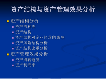 [财务管理]资产结构与资产管理效果分析(PPT 38页)