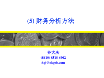 8 财务分析方法
