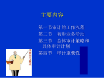 第二章__计划审计工作