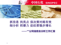 信息及营销分析工作会议汇报材料03