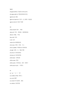 高中英语常考固定搭配汇总整理
