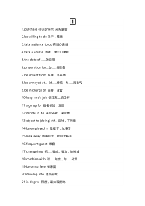高中英语常考的240个固定搭配汇总