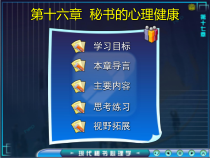 第十六章秘书的心理健康