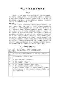 教师个人提高规划书大全