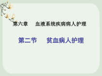 贫血护理优秀课件ppt