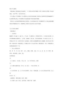 初二语文下册：第三单元知识点汇总