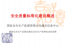 1安全质量标准化建设活动概述