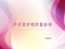 手术室护理质量标准课件