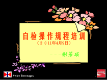 自检操作规程培训