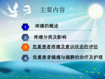 危重患者的疼痛护理课件