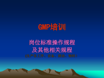 GMP培训岗位标准操作规程