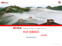 BQ8培训-自由报表