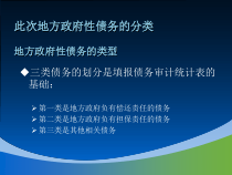 地方政府性债务审计培训-表格讲解
